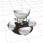 C4D模型 餐具