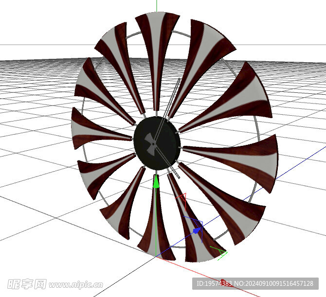 C4D模型 时钟