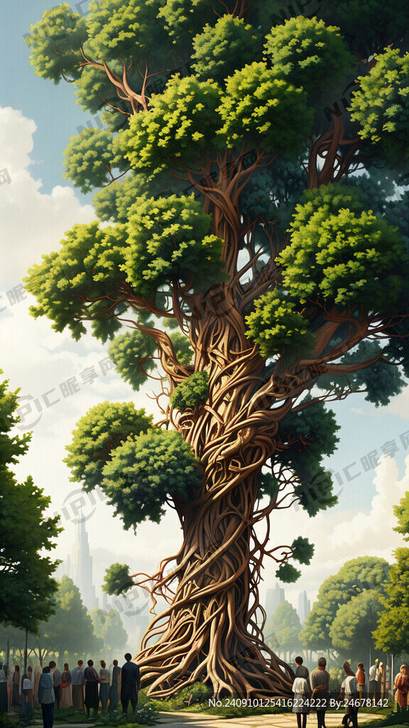 若常青藤般枝条丰盈