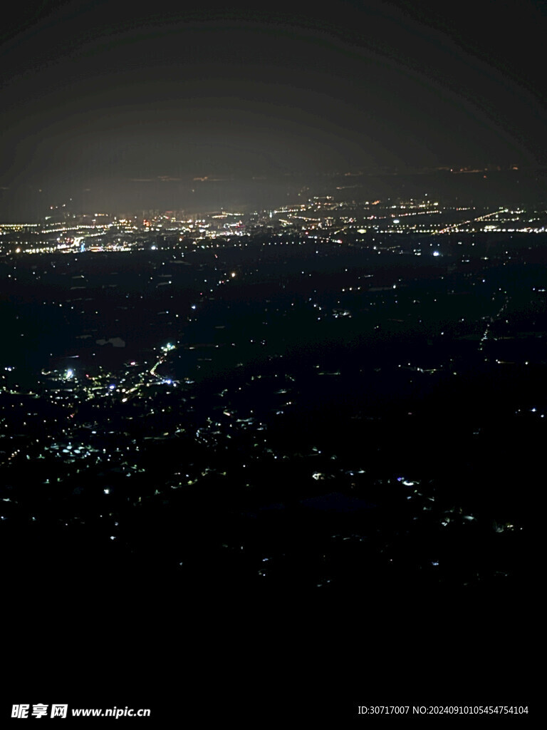 夜景虚化