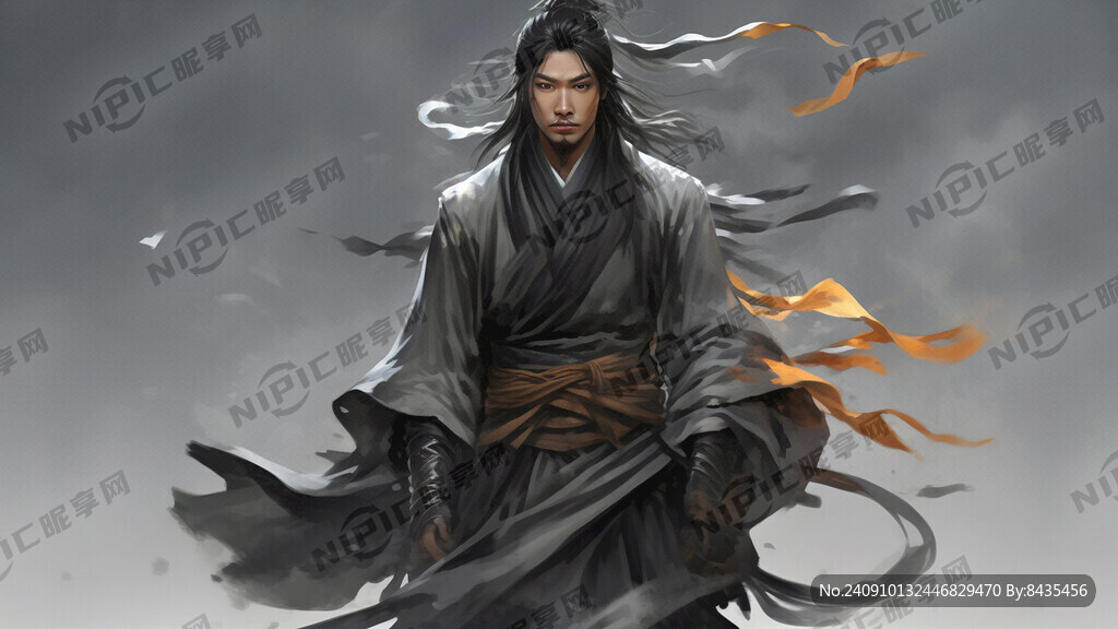 张起灵全身像