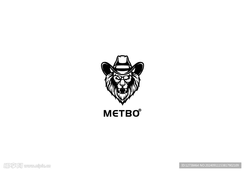 蜂窝狮头METBO logo