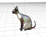 C4D模型 猫