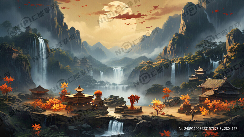 中秋晚会背景