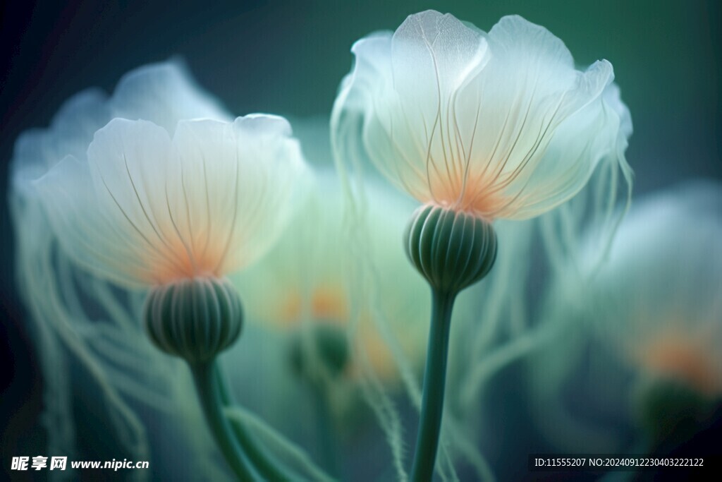 清爽鲜花花瓣花朵露珠背景图