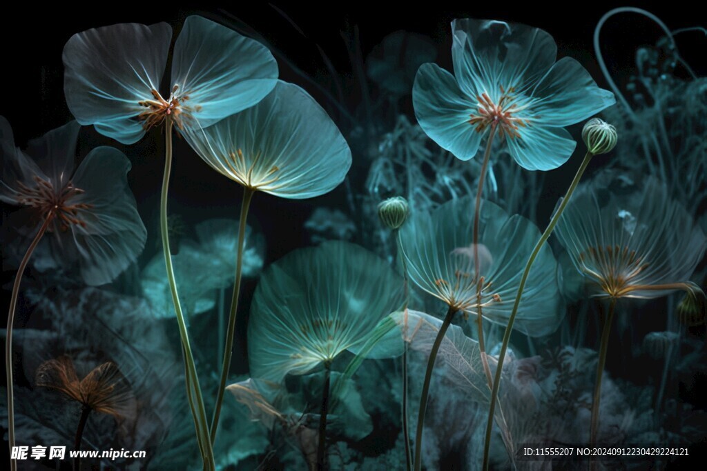 清爽鲜花花瓣花朵露珠背景图