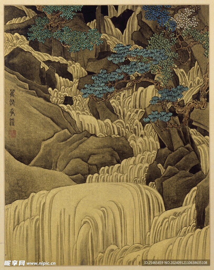 中国传统山水画