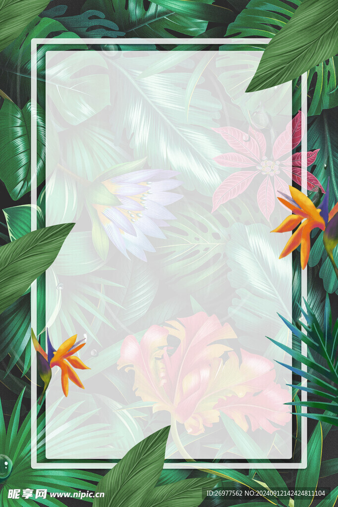  边框背景