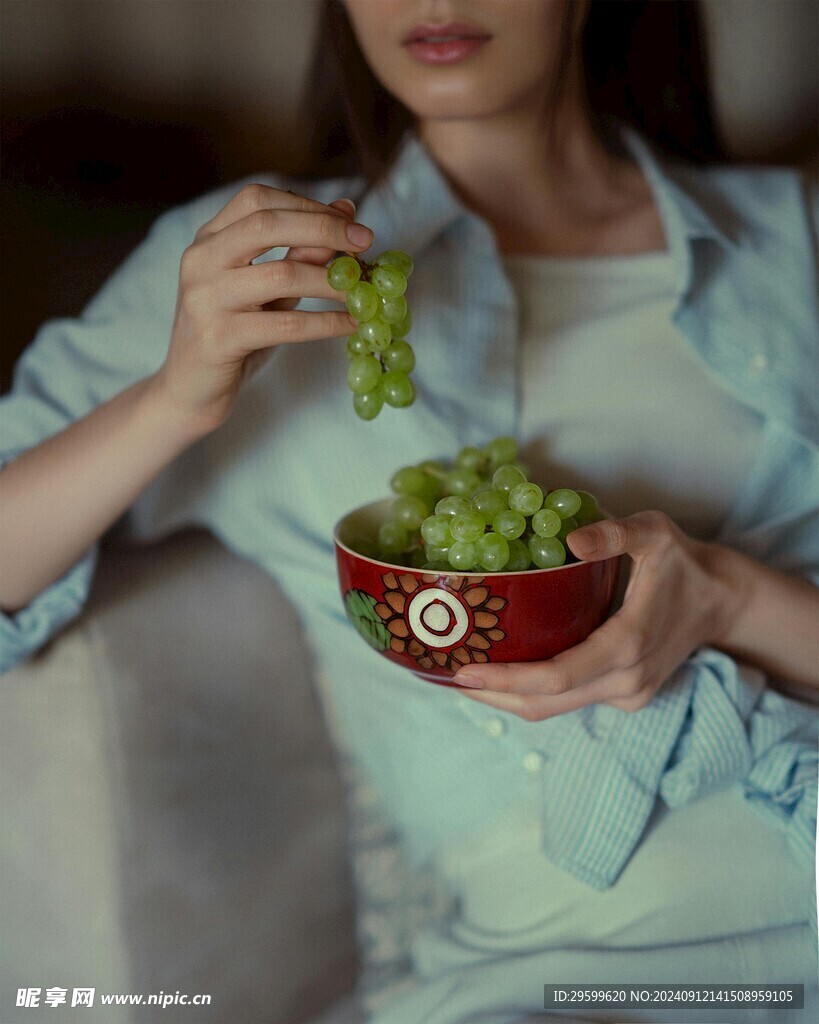 新鲜葡萄  