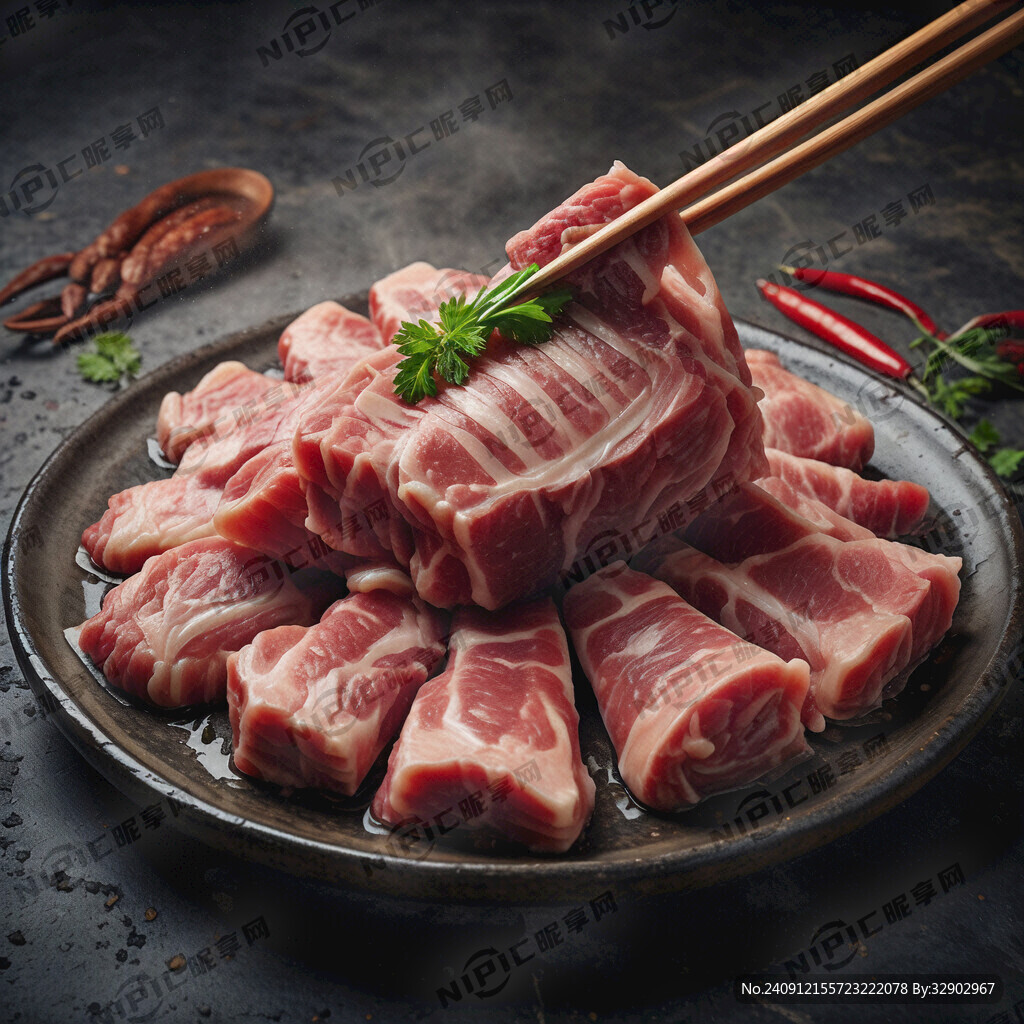 生成一个阴山羊肉的图片