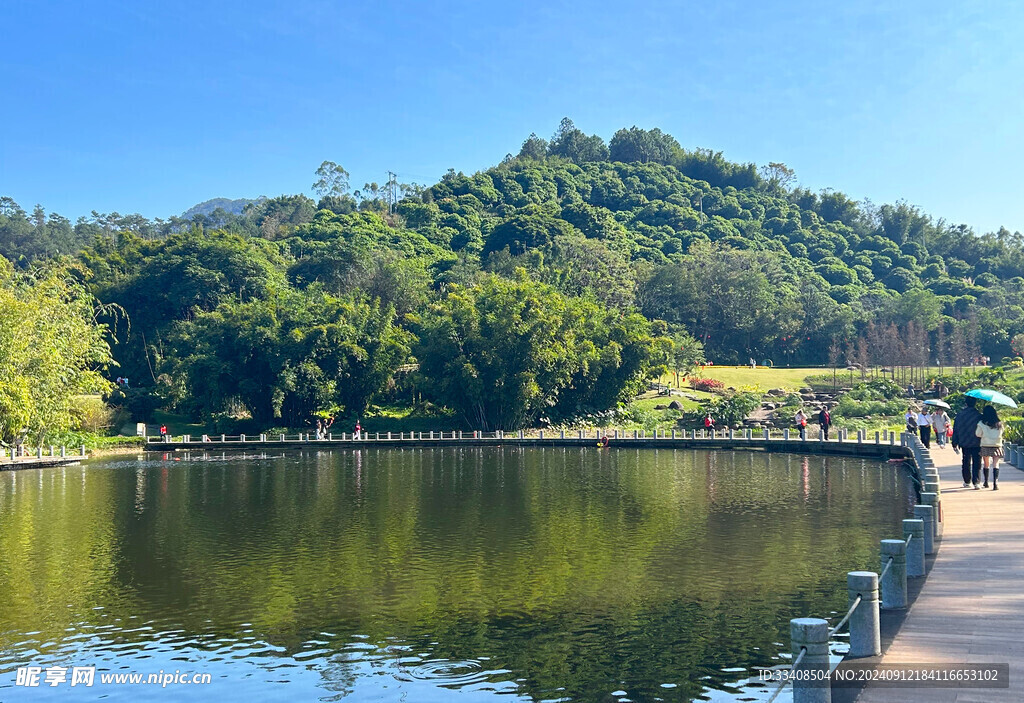 湖面图片