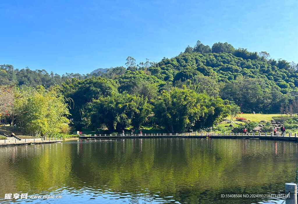 湖水公园图片