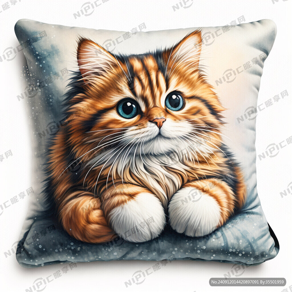 一个适合做抱枕的猫