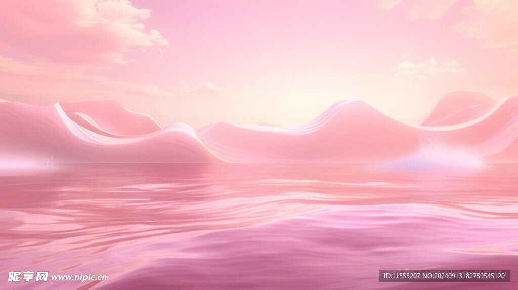 海边晚霞风景