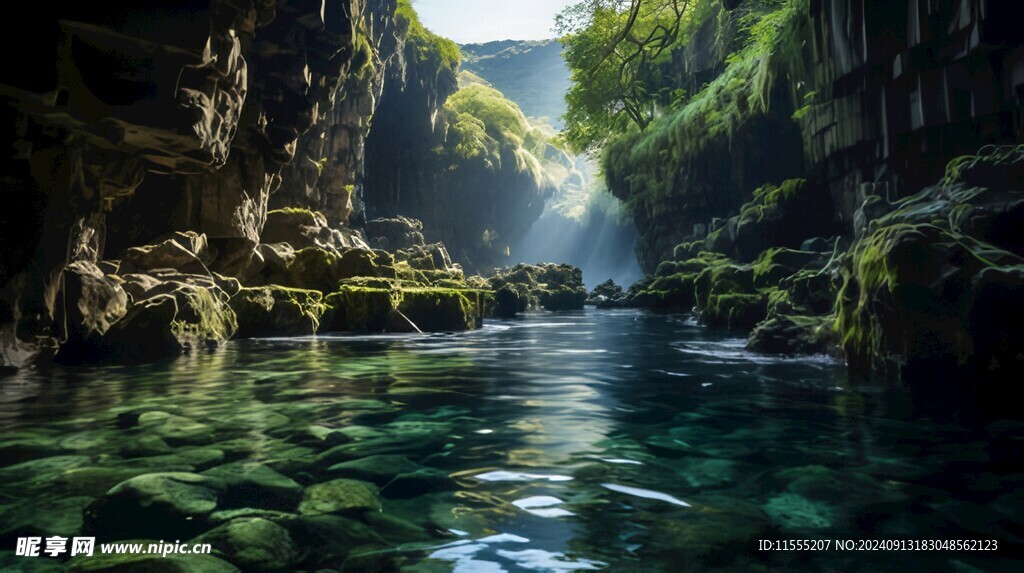 世外桃源海景隐秘海岛场景图