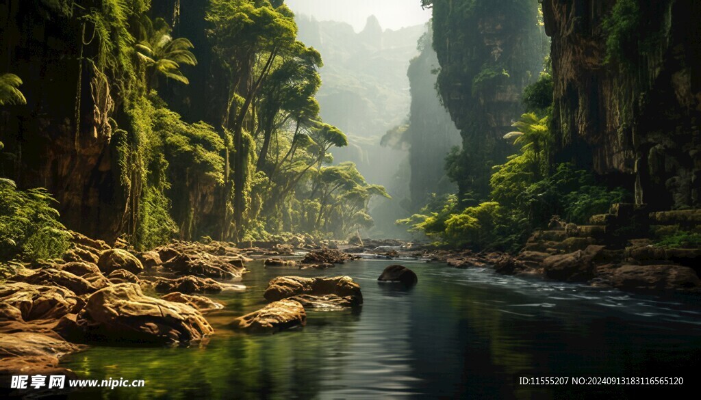 世外桃源海景隐秘海岛场景图