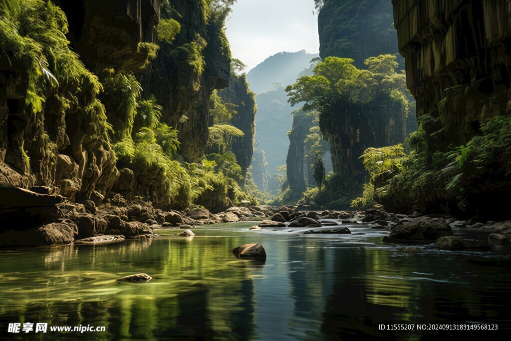 世外桃源海景隐秘海岛场景图