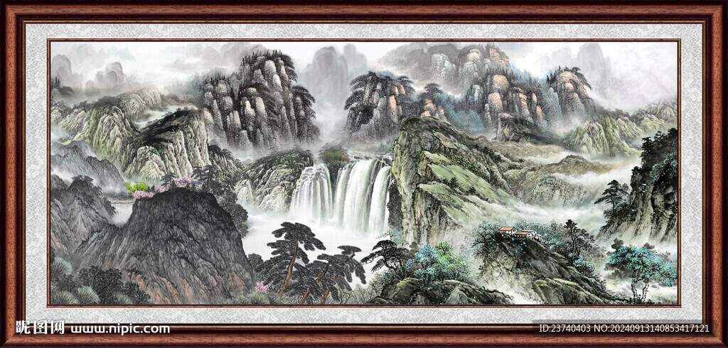 中堂国画 