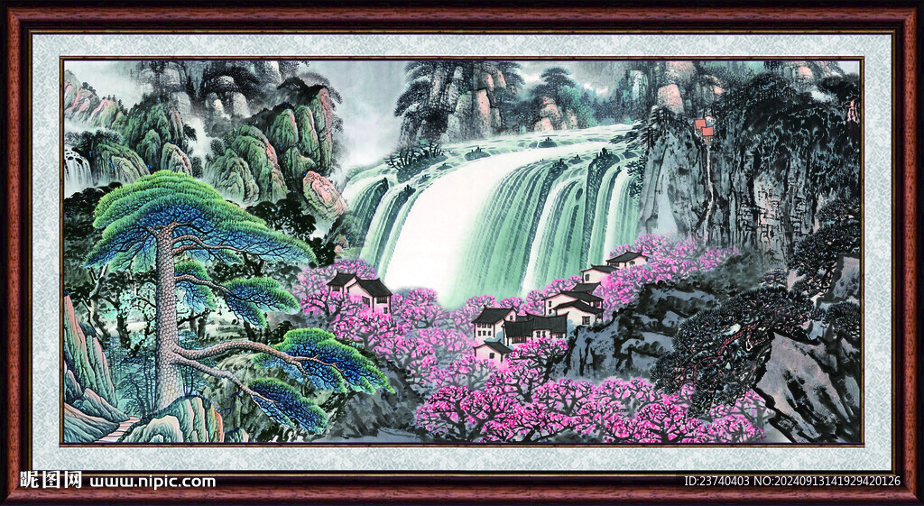 中堂国画 