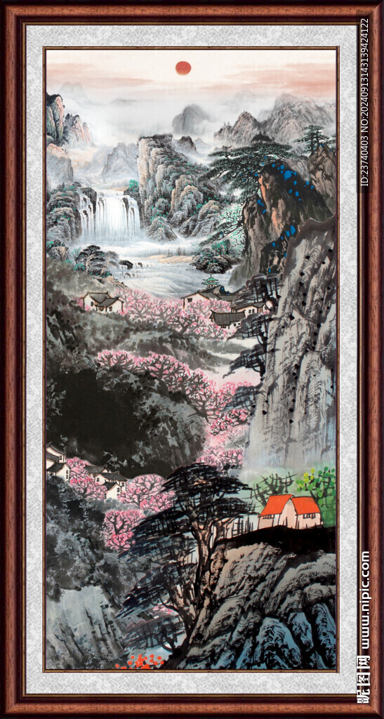 中堂国画 