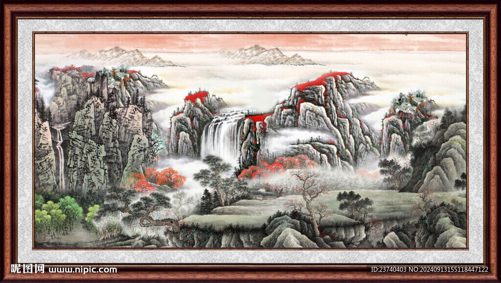 中堂国画 