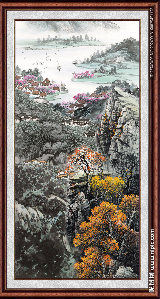 中堂国画 