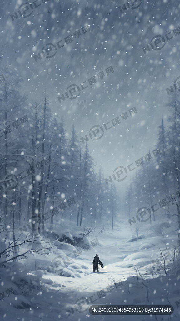 冬天的白雪