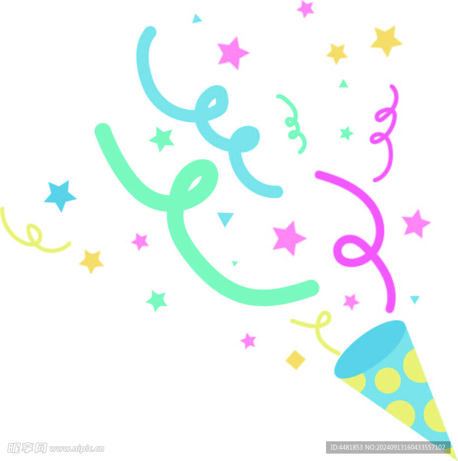 生日帽元素