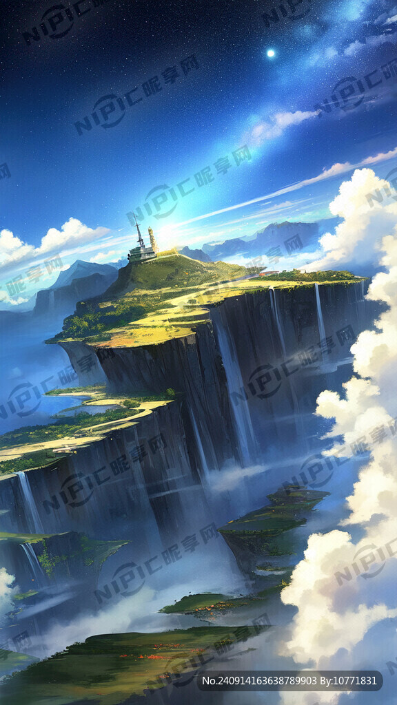 有山有水祝福中秋节快乐