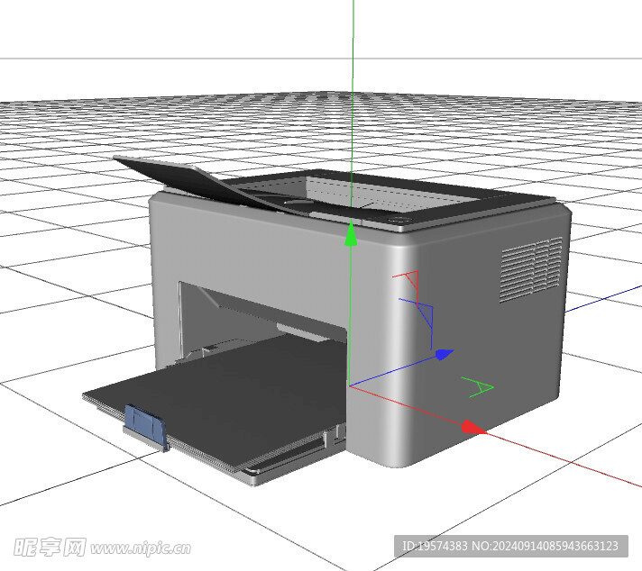 C4D模型 打印机