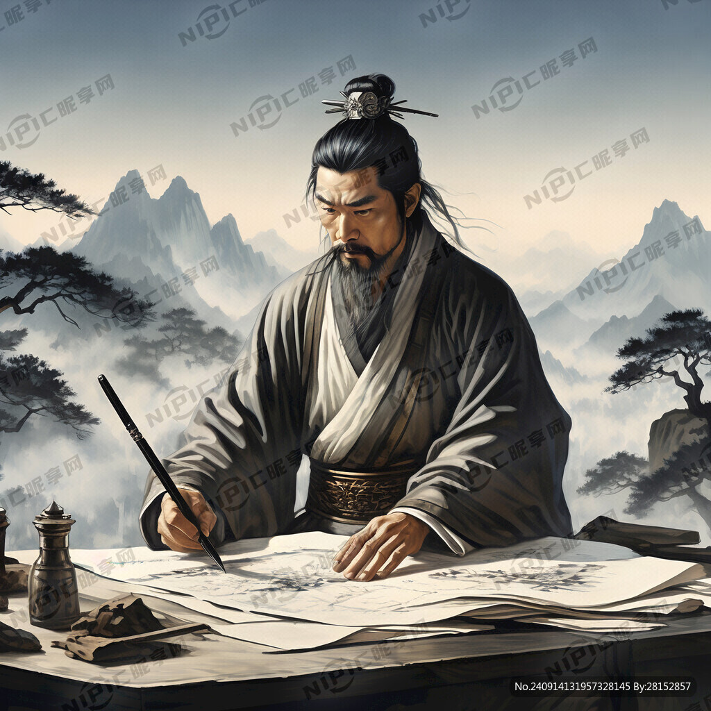 王羲之山水