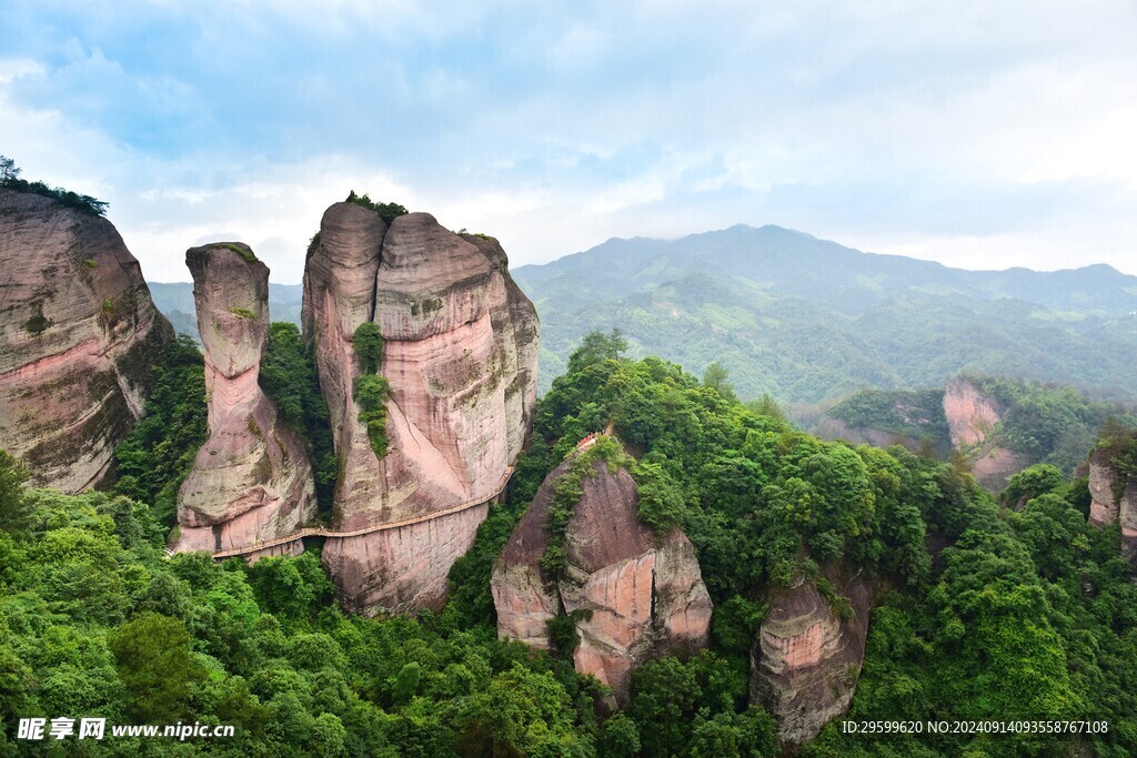 山脉景色 