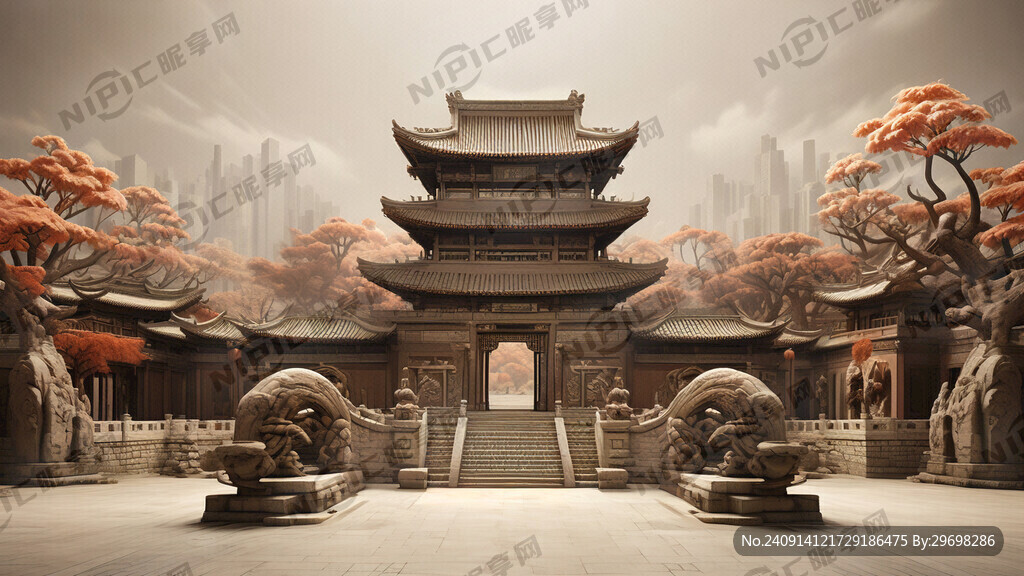 国风元素 晋商建筑