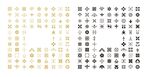 边框花纹 