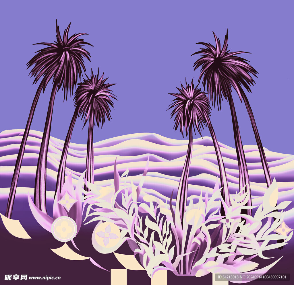 大牌定位花