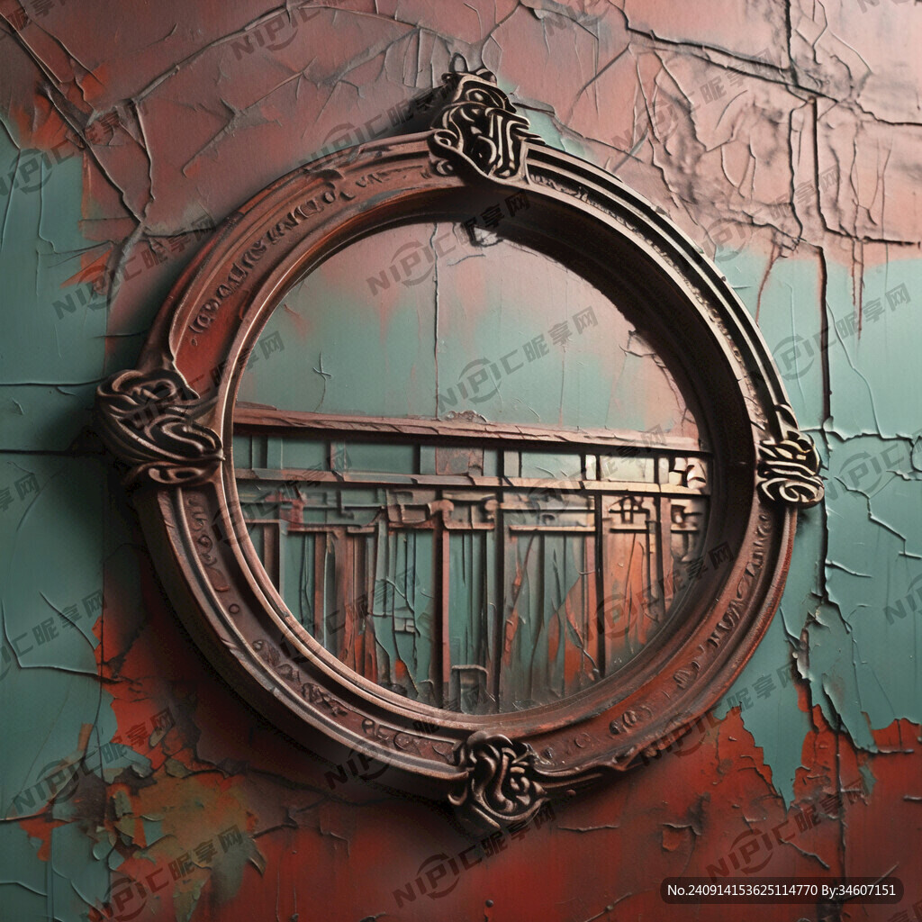 锈色底板 既见桑梓公寓发光字