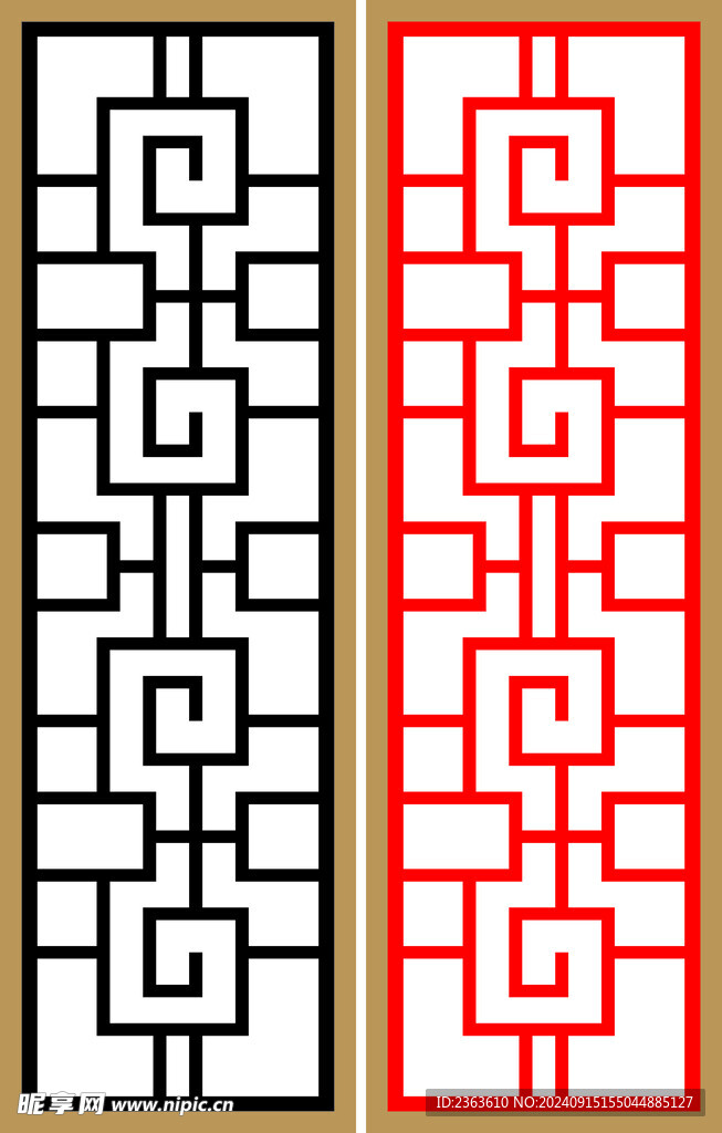 花纹雕刻造型