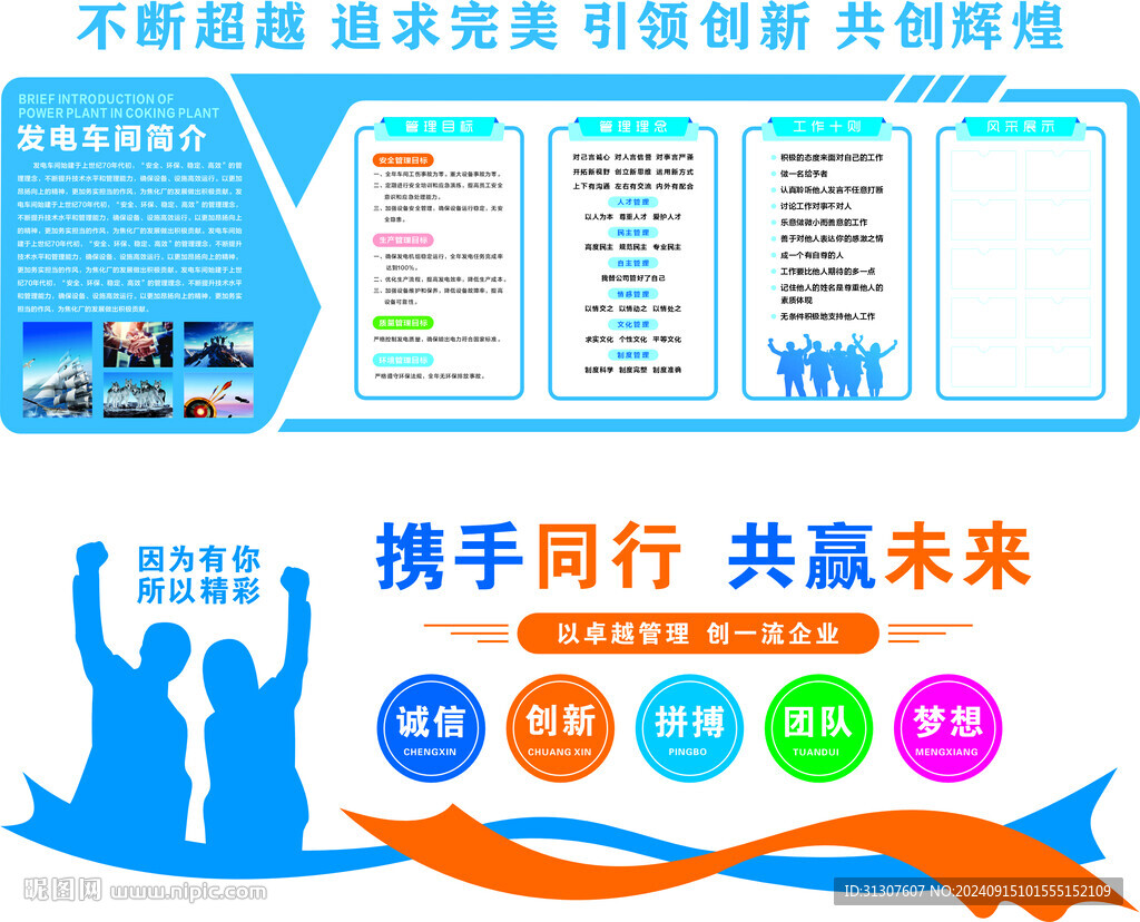 企业简介文化墙