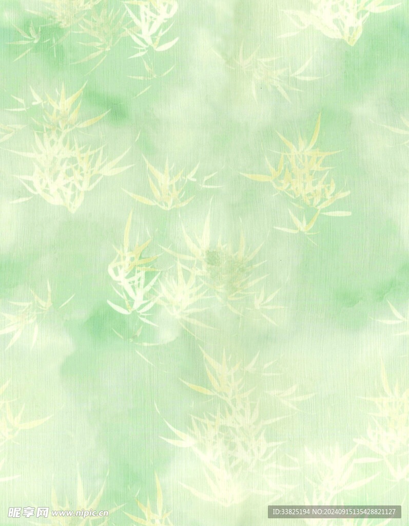 扎染叶子  