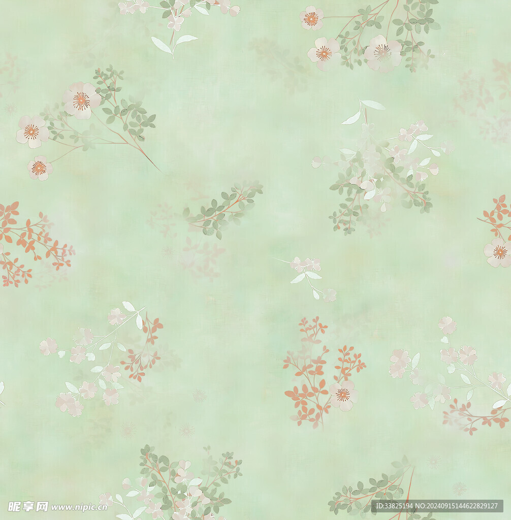 扎染花 