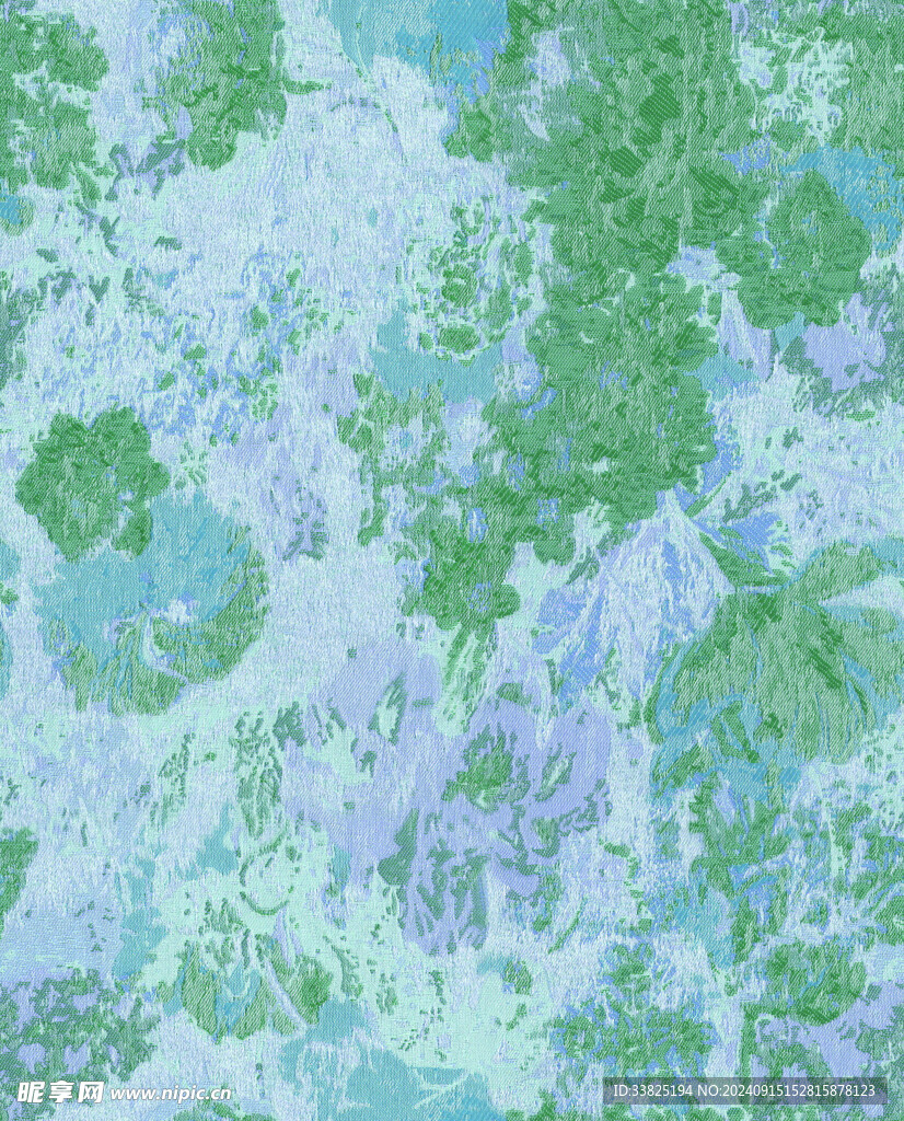 提花 绣花 扎染花