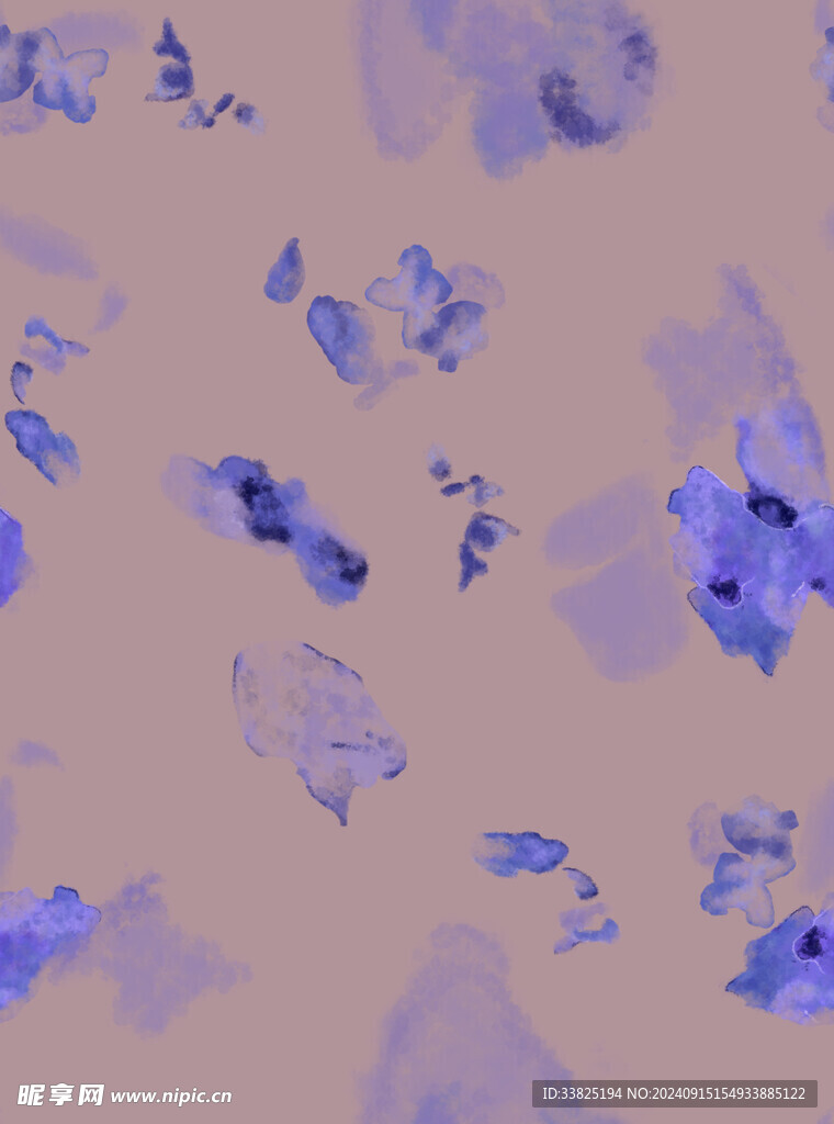 扎染花