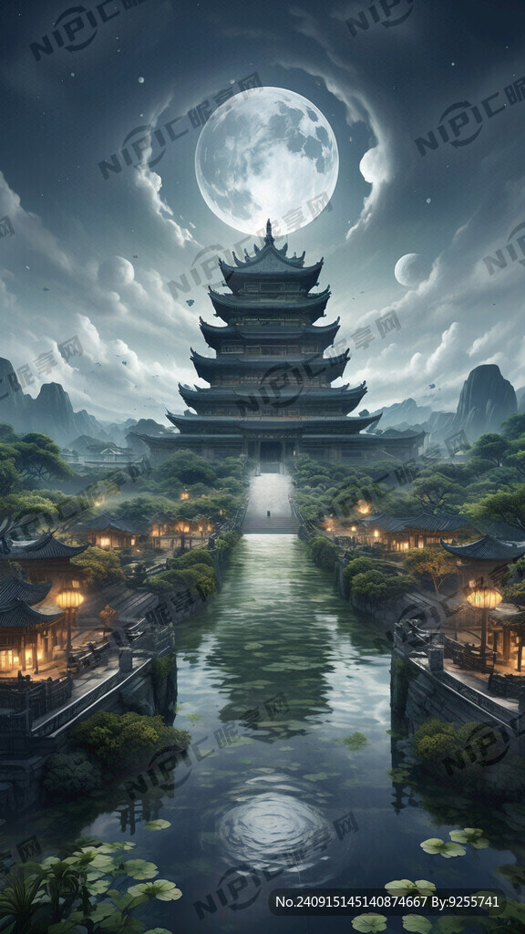 整体为环保绿色外景