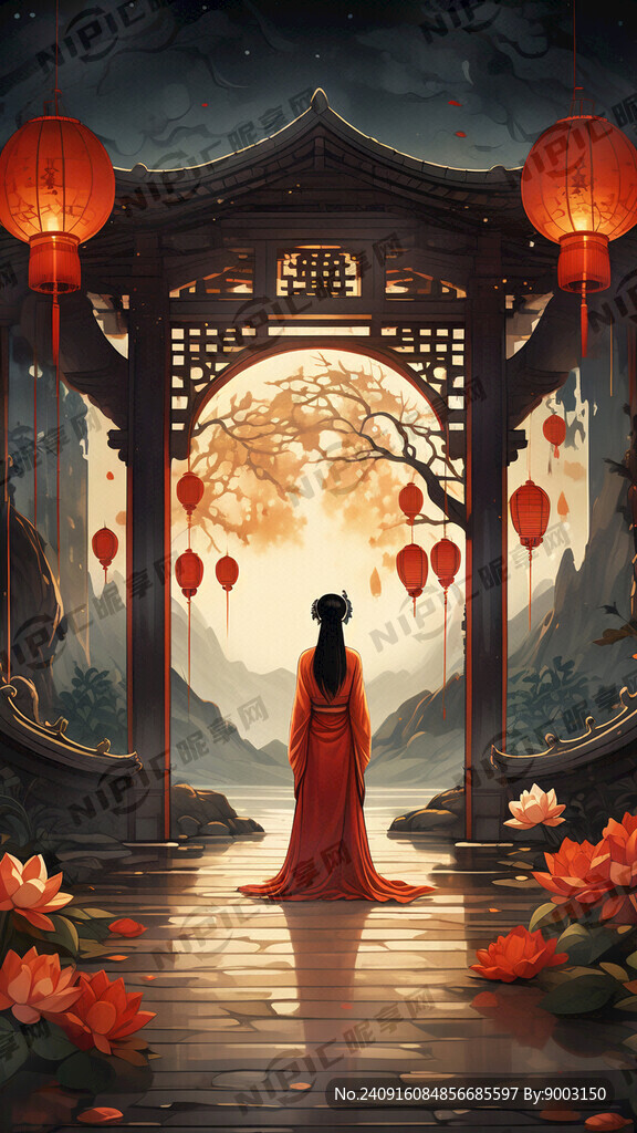 泉州特色中秋贺卡