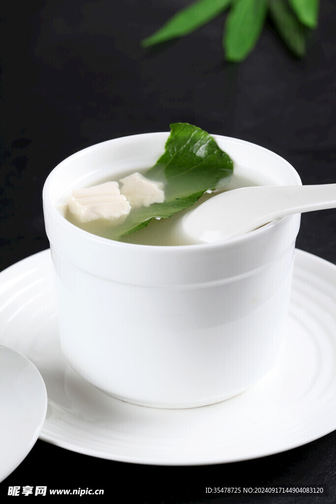 鸡汁豆花