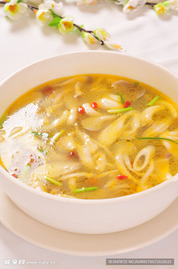 鸡汁清菌汤