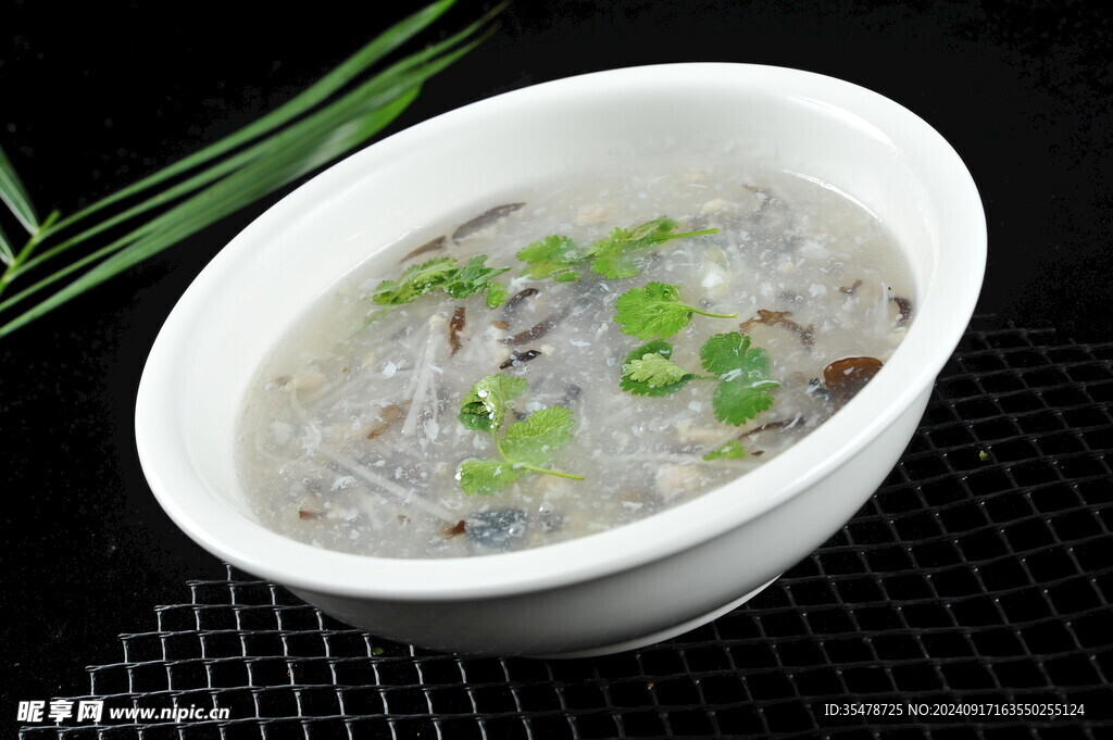 香菜海鲜羹