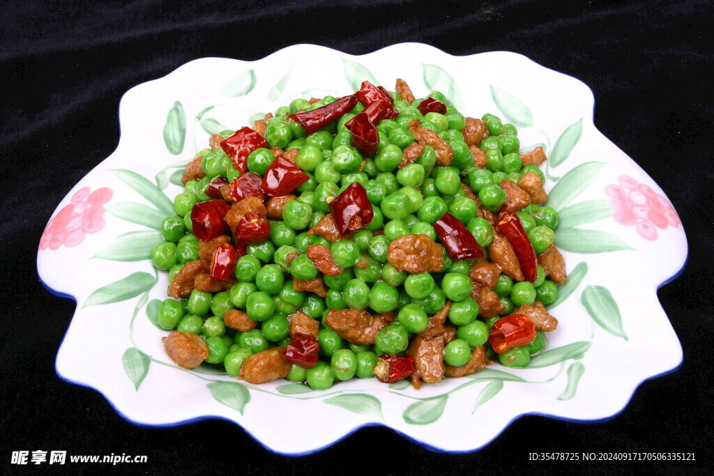 豌豆炒牛肉