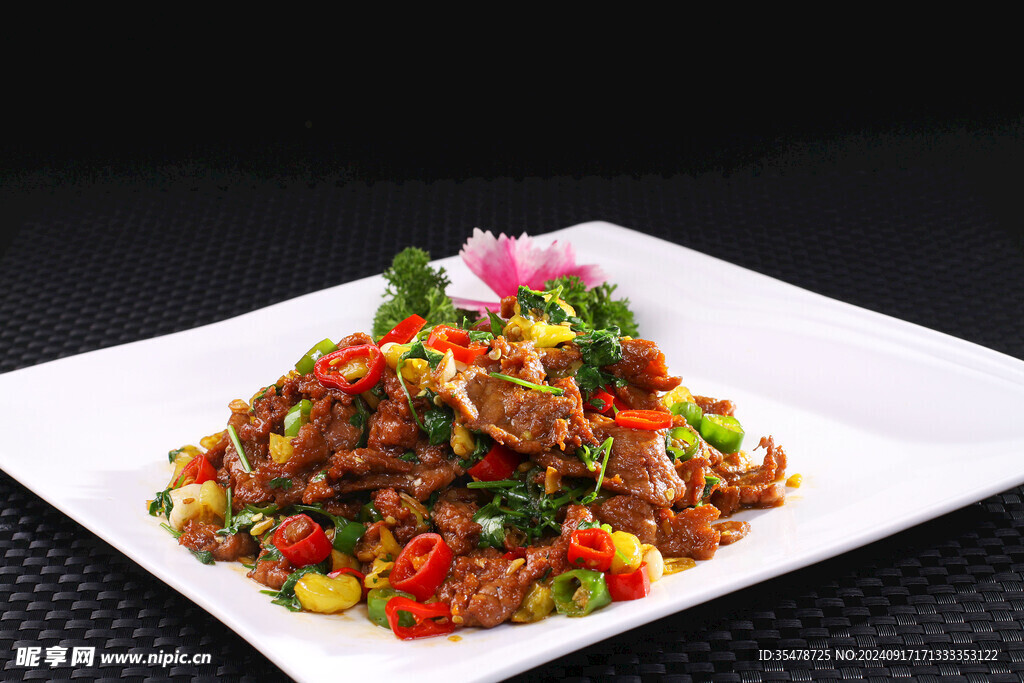 小炒黄牛肉