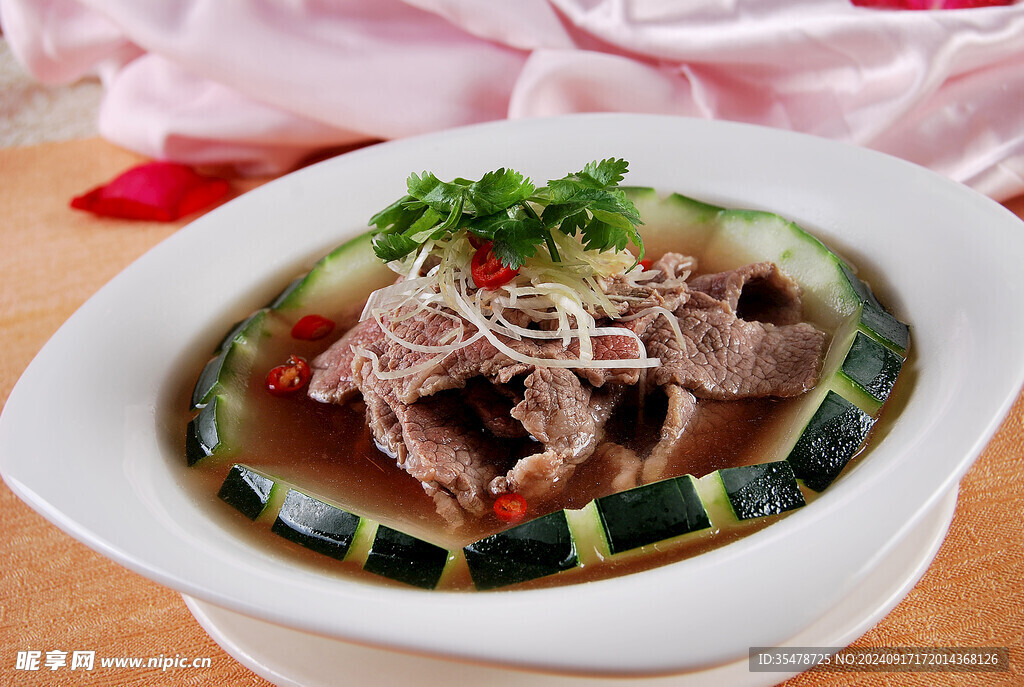 白灼纽西萳牛肉
